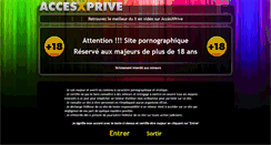 Desktop Screenshot of accesxprive.com